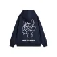 Navy Blue-White