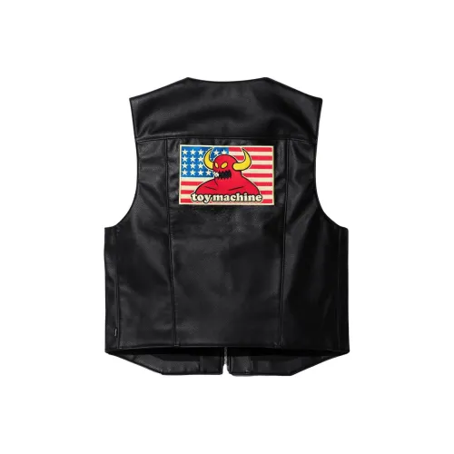 Supreme Toy Machine Faux Leather Vest