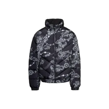 VERSACE JEANS COUTURE Jackets Coats Men's Black