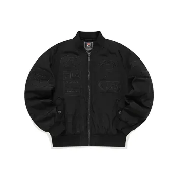 FILA Puffer Jacket Winter Men's Jet Black