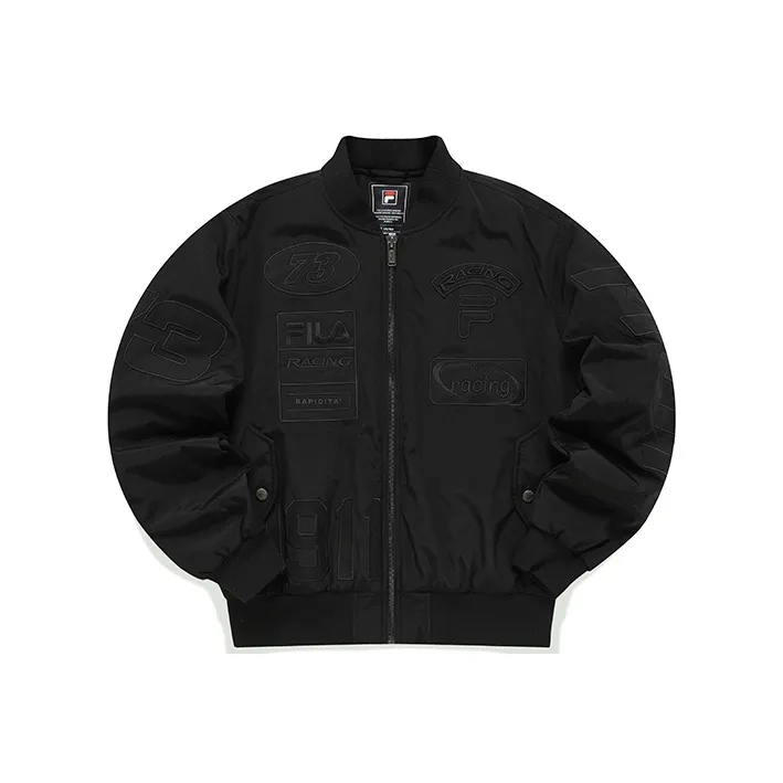 FILA Puffer Jacket Winter Men's Jet Black-0