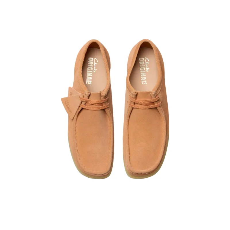 Clarks Wallabee Casual Shoes Men's Orange-3