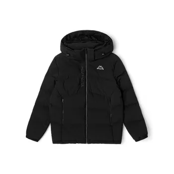 Kappa Letter Hooded Loose Fit Thickened Down Jacket Men's