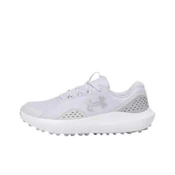 Under Armour UA Surge Low Top Golf Shoes Men's Gray White