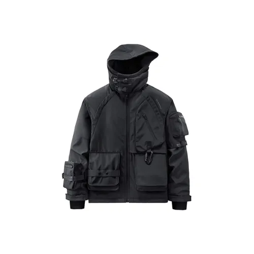 VIP Puffer Jackets Men Black