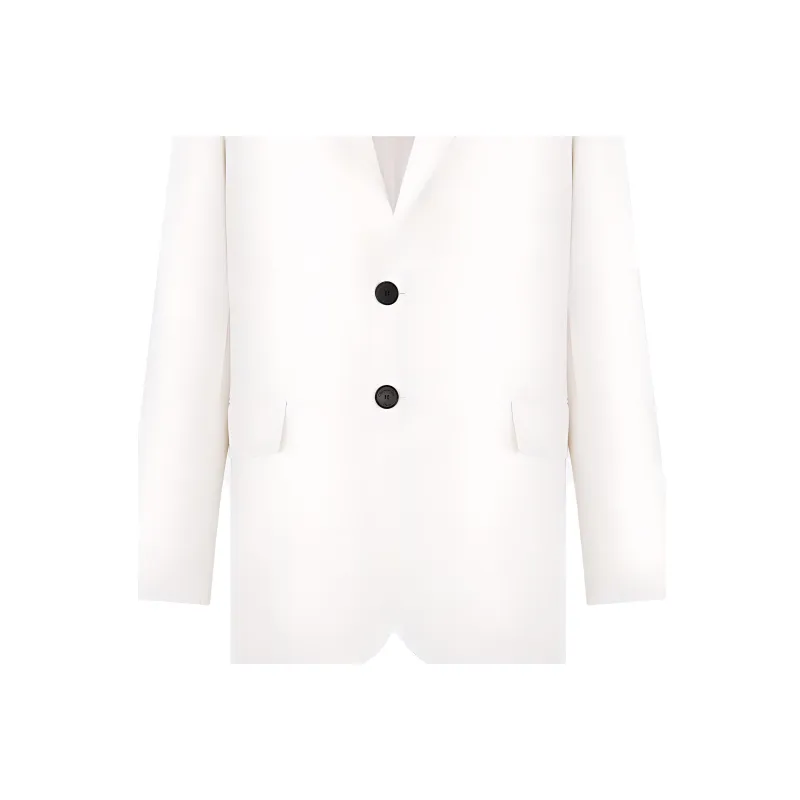 DIOR Blazer Business Suits Coats Women's Beige-3