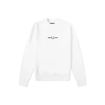 FRED PERRY Sweatshirt Men's White