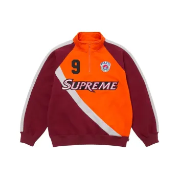 Supreme Equipe Half Zip Sweatshirt