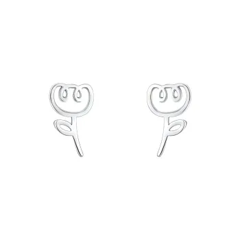 Universe Search S925 Silver Stud Earrings Unisex