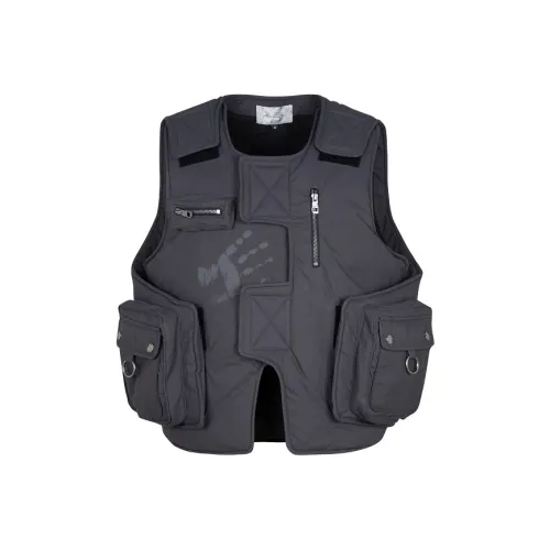 Merge Lab. Vest Unisex Black Gray