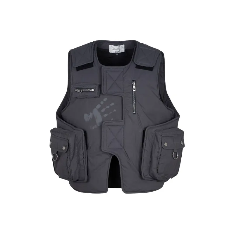 Merge Lab. Vest Unisex Black Gray-0