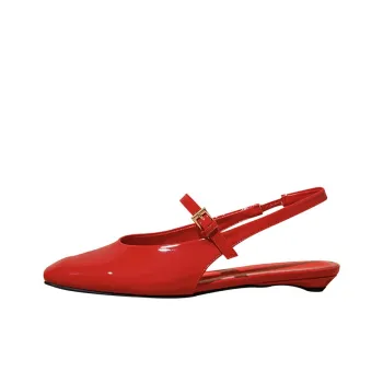 TADSW Rubber Sole Quiet Closed Toe Slippers Women's