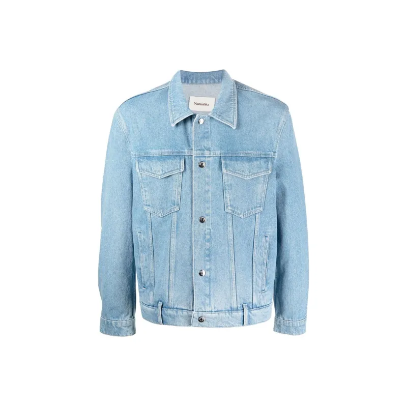 NANUSHKA Denim Jacket Men's Blue-0