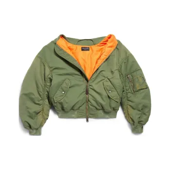 Balenciaga Zip Up Bomber Jacket