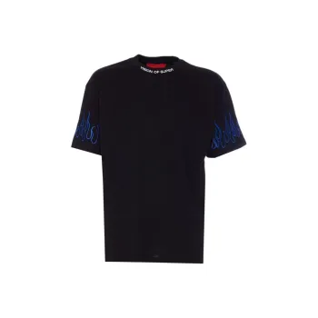 Vision Of Super Flame embroidered T shirt