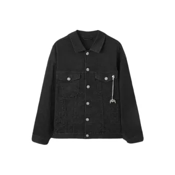 JOHN RICHMOND Denim Jacket Men's Black