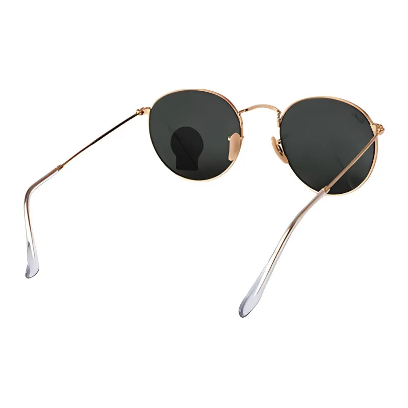 RayBan Metal Oval Sunglasses Women's Black-2