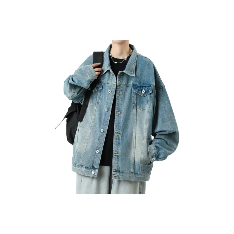 COMOWA Denim Jackets Unisex-15