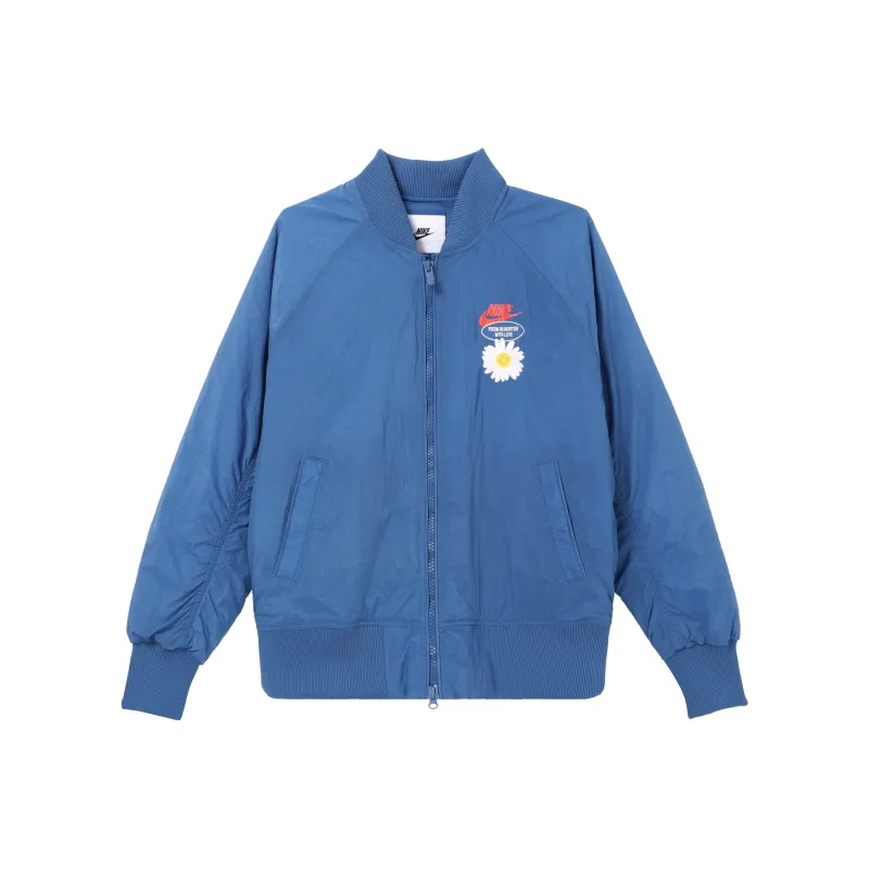 Nike Puffer Jackets Men Blue-0