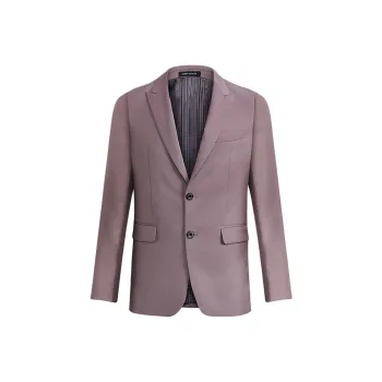 DANIEL HECHTER Business Suit Men's Purple