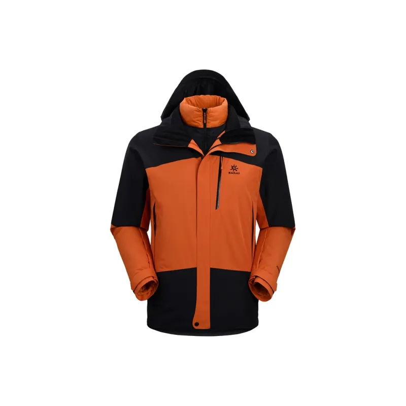 KAILAS Waterproof And Windproof To Keep Warm 3 in 1 Windbreaker Jacket Men's-12