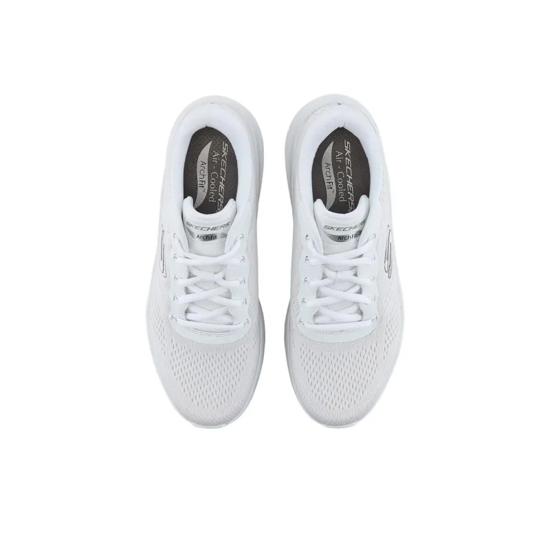 Skechers ArchFit Low Top Running Shoes Men's White-4