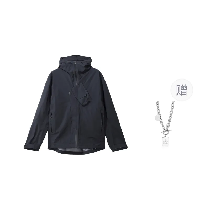Under Armour Jackets Coats Unisex Black Comes With Necklace-0