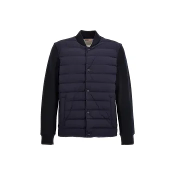 HERNO Contrasting sleeves Padded Jacket