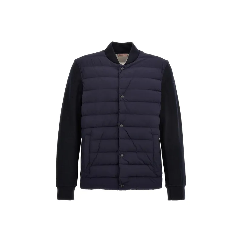 HERNO Contrasting sleeves Padded Jacket-0