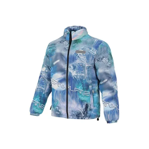 Timberland Multicolor Stand Collar Puffer Jacket Men's Multicolor