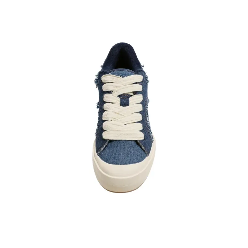 ZARA Low Top Skateboard Shoes Men's Blue-3