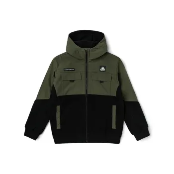 Kappa Colorblock Hooded Puffer Jacket Men's