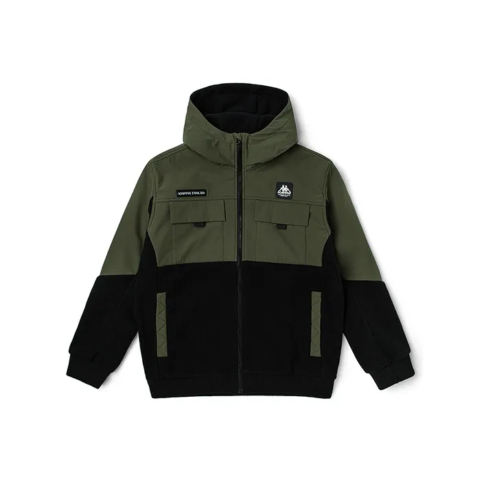 Kappa Colorblock Hooded Puffer Jacket Men's-5