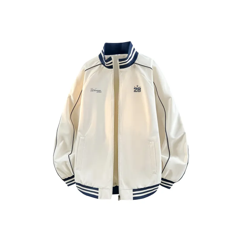 Warrior Huichao Riding The Wind Collection Jackets Coats Unisex Navy Blue-2