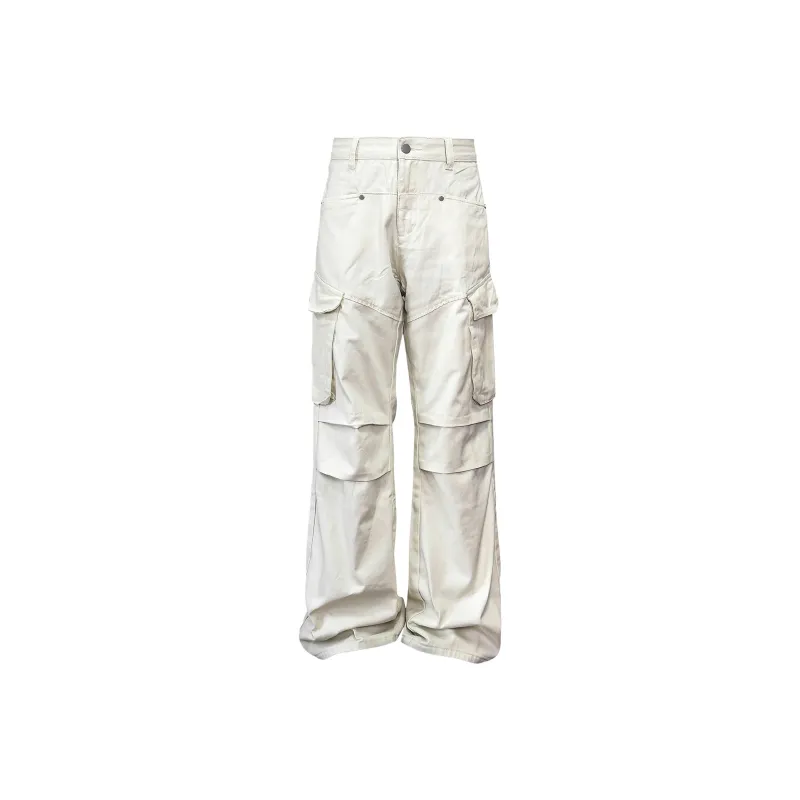 PISYPOX Jeans Unisex Apricot White-1
