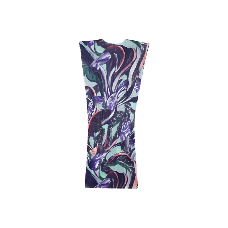 PLEATS PLEASE ISSEY MIYAKE Tardivo Plissé Midi Dress-1