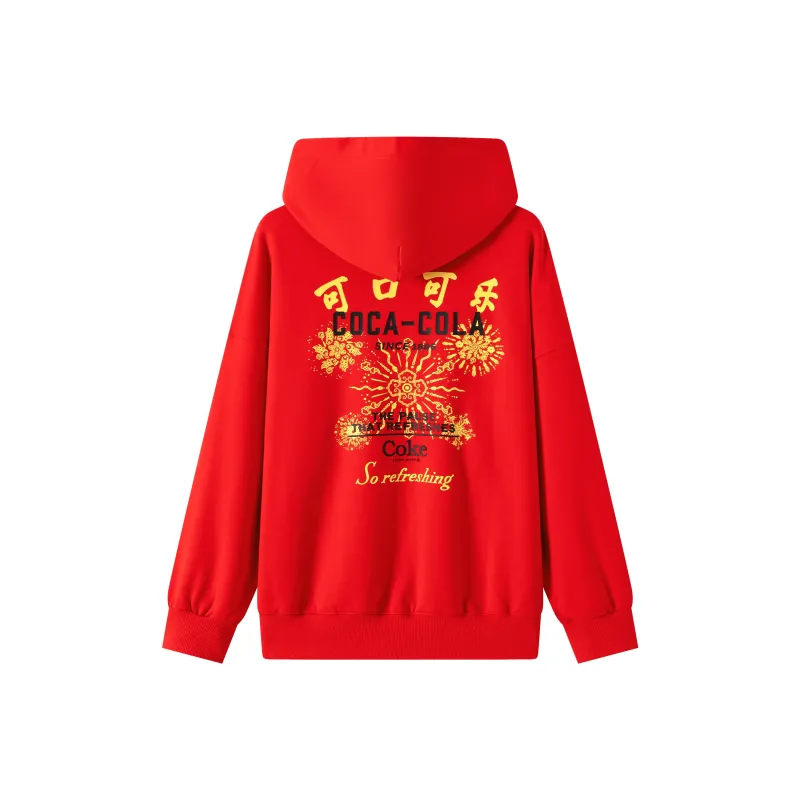 Coca Cola Sweatshirt Unisex Red-0