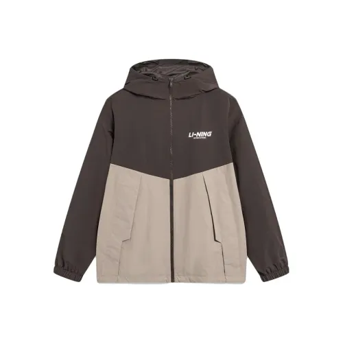 LiNing Lotus Leaf Jacket Men's Black Brown