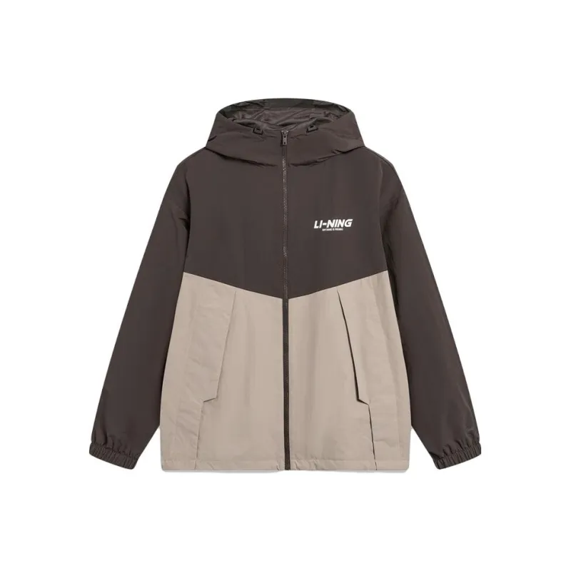 LiNing Lotus Leaf Jacket Men's Black Brown-0