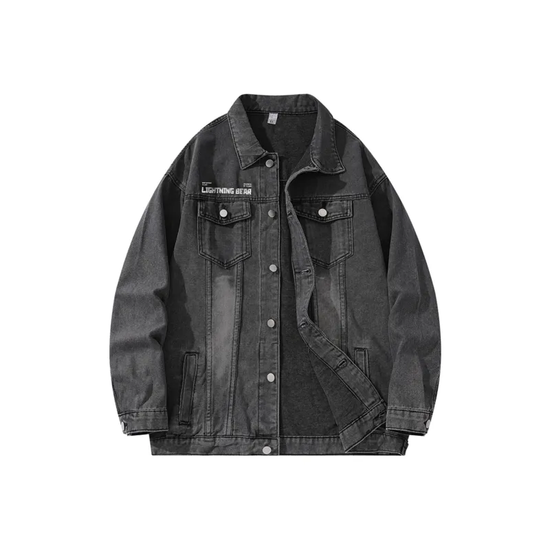 LIGHTNING BEAR Denim Jacket Unisex-0