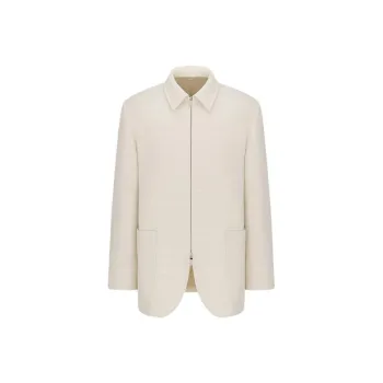 DIOR SS25 Summer Men's Clothing Collection Jackets & Coats Men's White