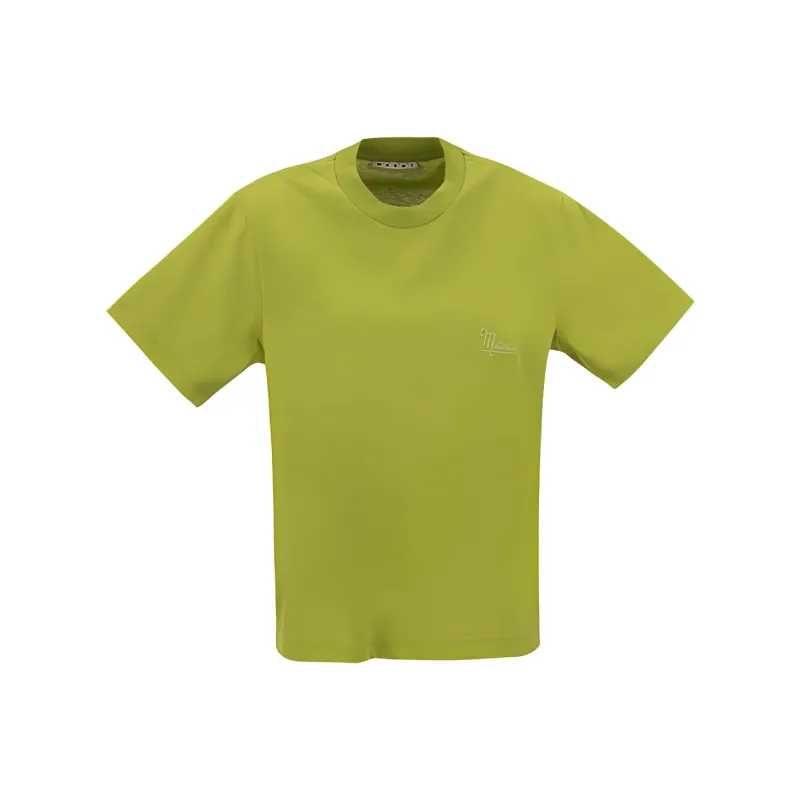 MARNI Basic T Shirts 3 Pack 'Green/Blue/Pink'-1