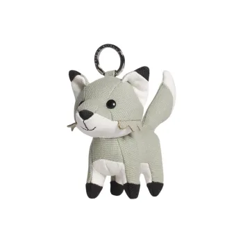 Maison Kitsune 100% Cotton, Canvas, Metal, Iron Polyester Keychains Women's Gray