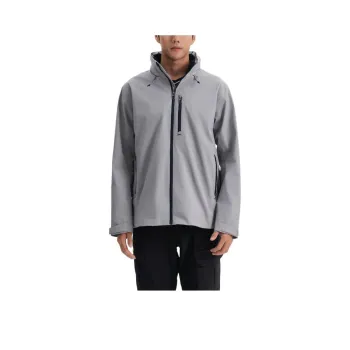 DECATHLON Jackets Coats Men's Silver Gray