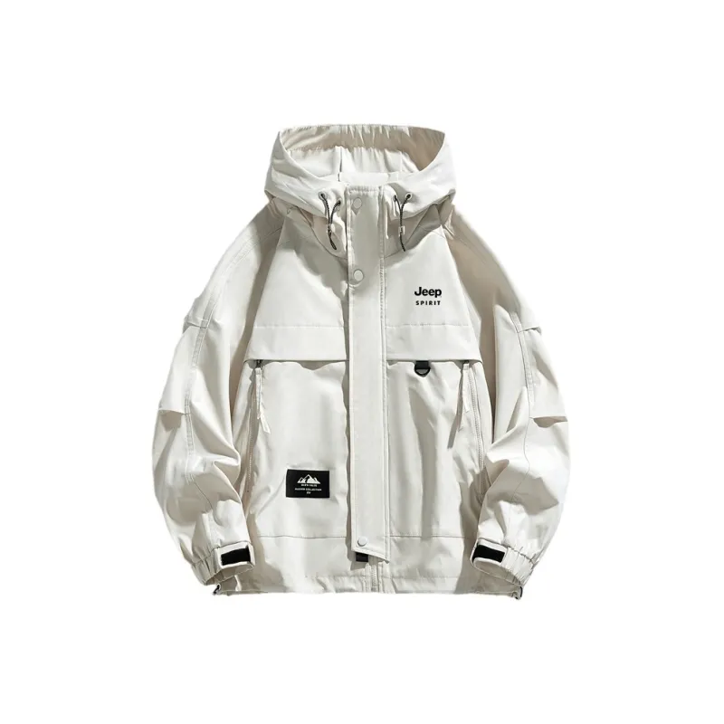 JEEP SPIRIT Windproof Windbreaker Jacket Unisex-4