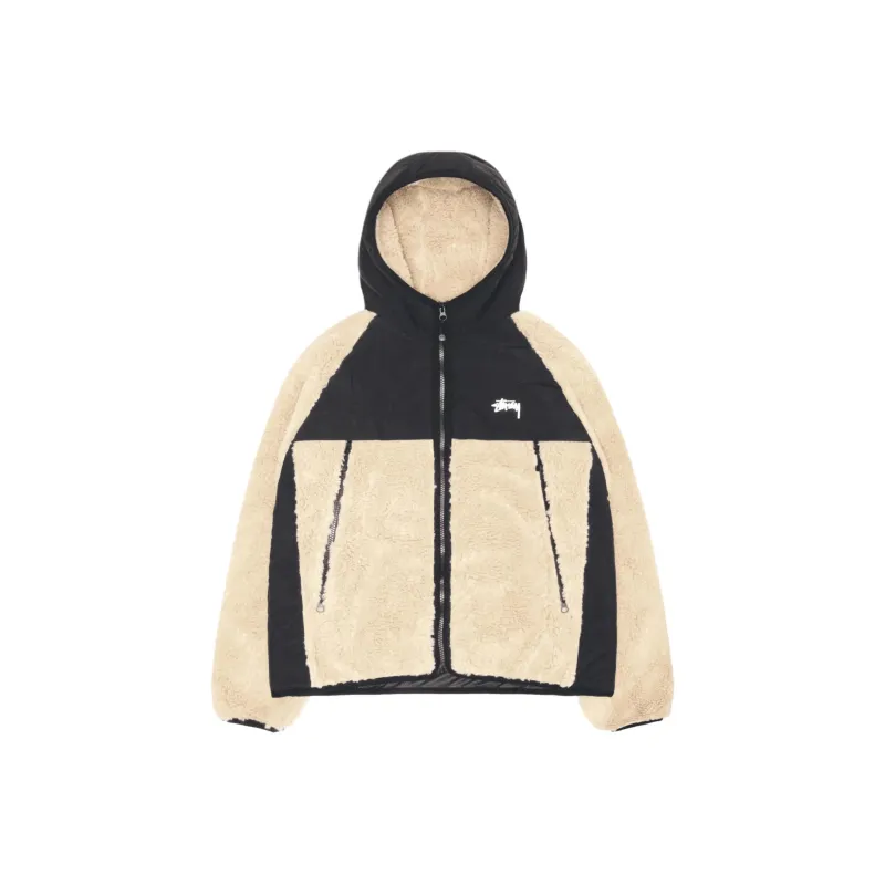 Stüssy Shearling Panelled Jacket-19