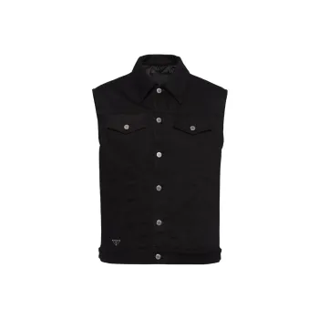 PRADA Vests Men Black