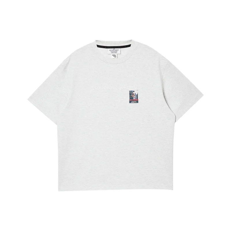 JACK JONES· JACK JONES/Jack Jones X Basquiat T Shirt Men's G41 Light Heather Gray-0