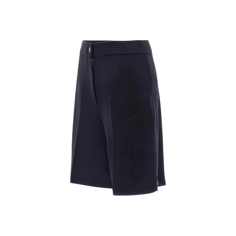 THOM BROWNE Logo Patch Shorts-2