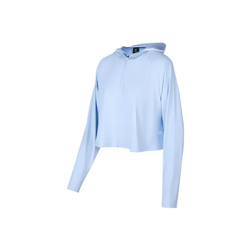 Skechers Quick Dry Sun Protection Clothing Women's Moon White Blue